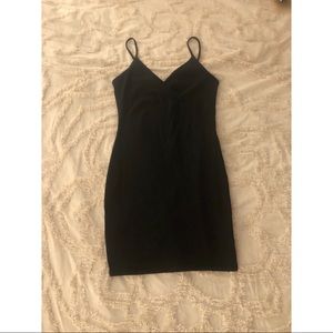 Black Body Con Dress